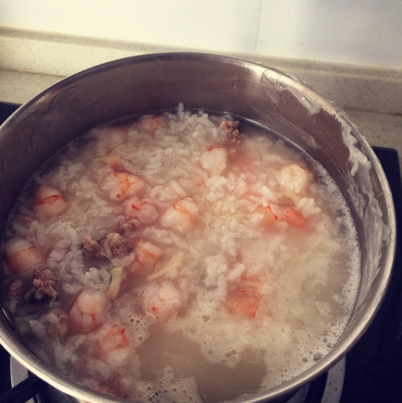 干贝鲜虾粥