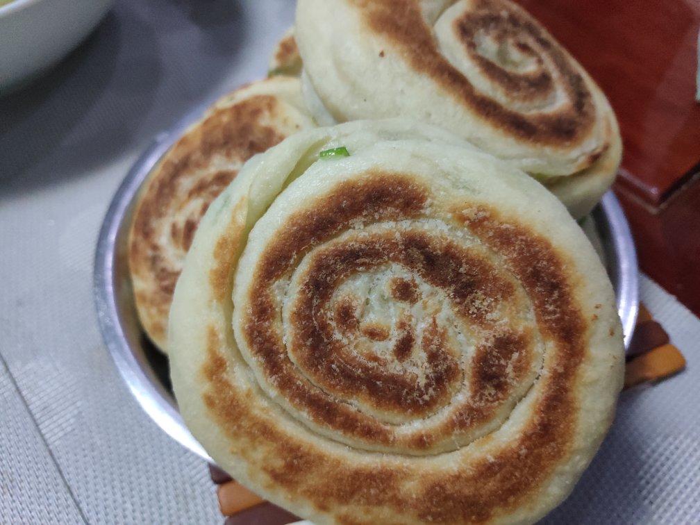 发面葱油酥饼