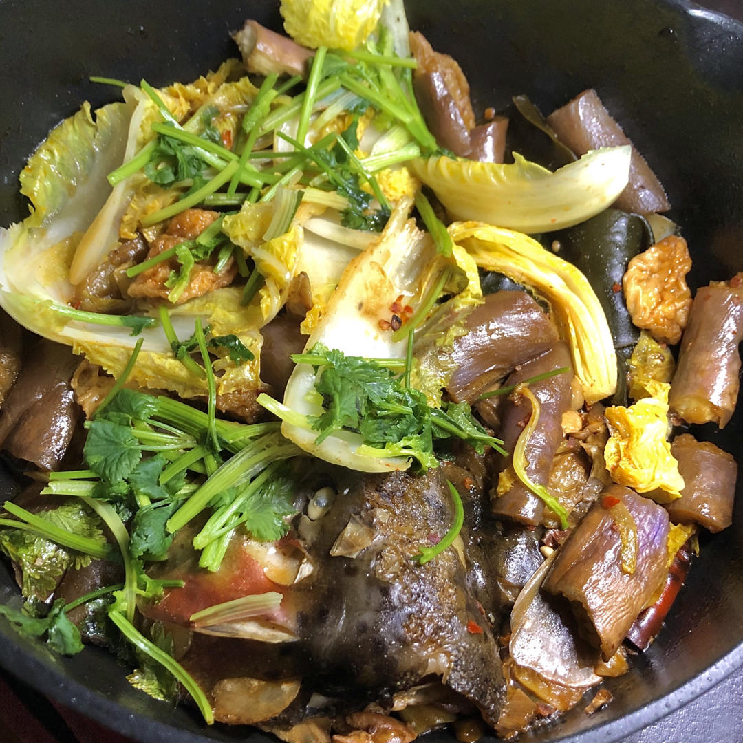 酱焖三文鱼头（拌饭绝配）