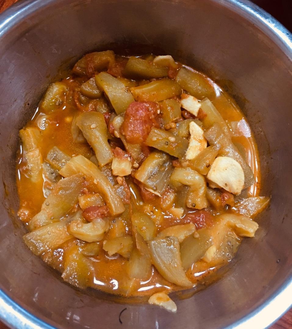 西红柿炒茄子