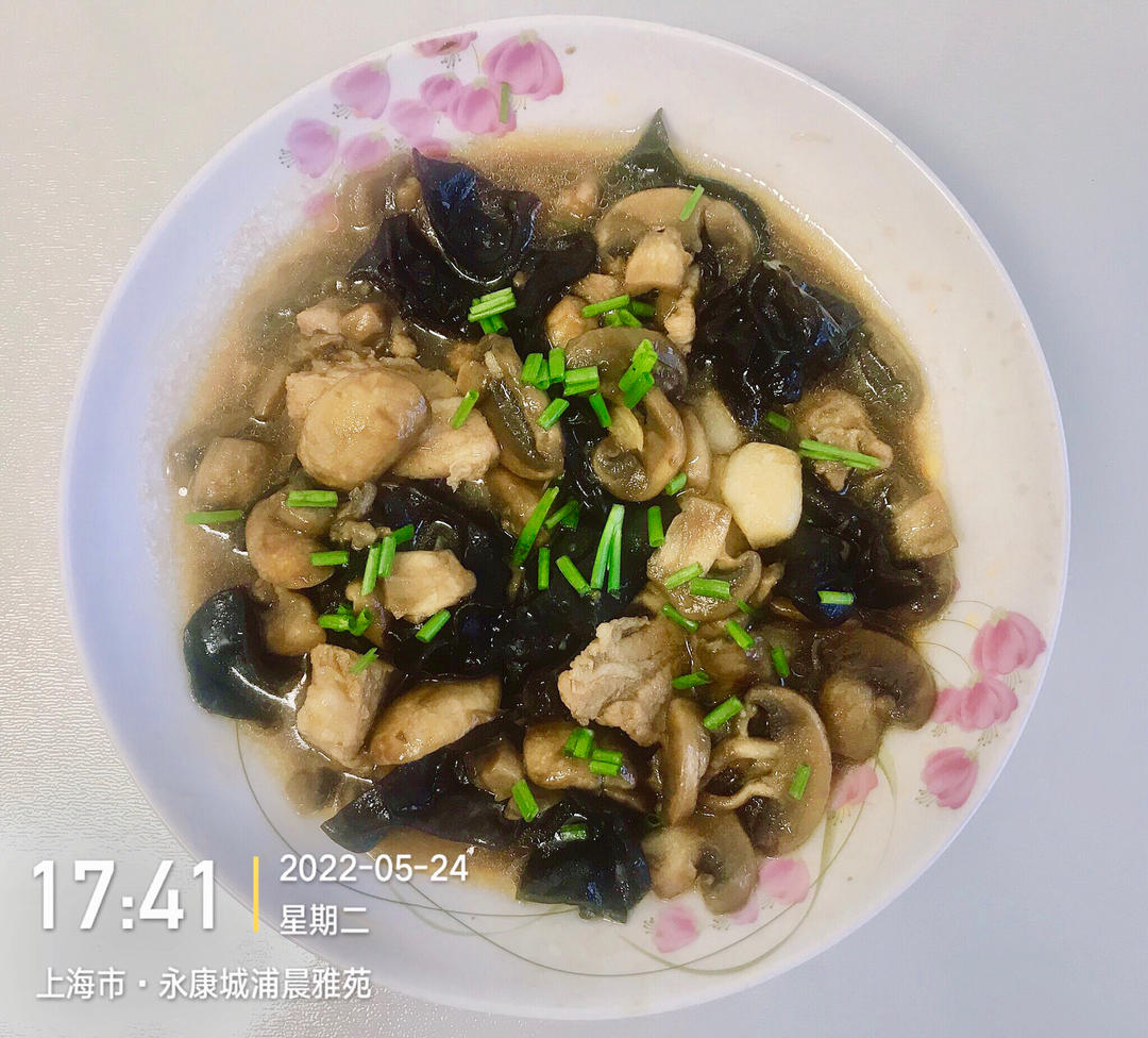 红烧蘑菇/炒口蘑