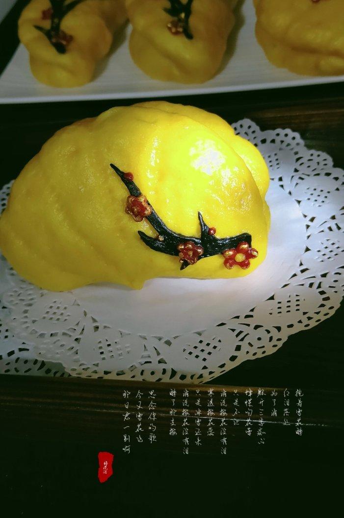 年味～金梅报春南瓜扇夹