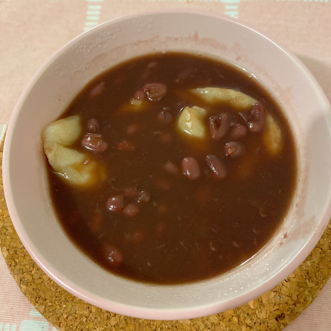 日式の烤年糕红豆汤
