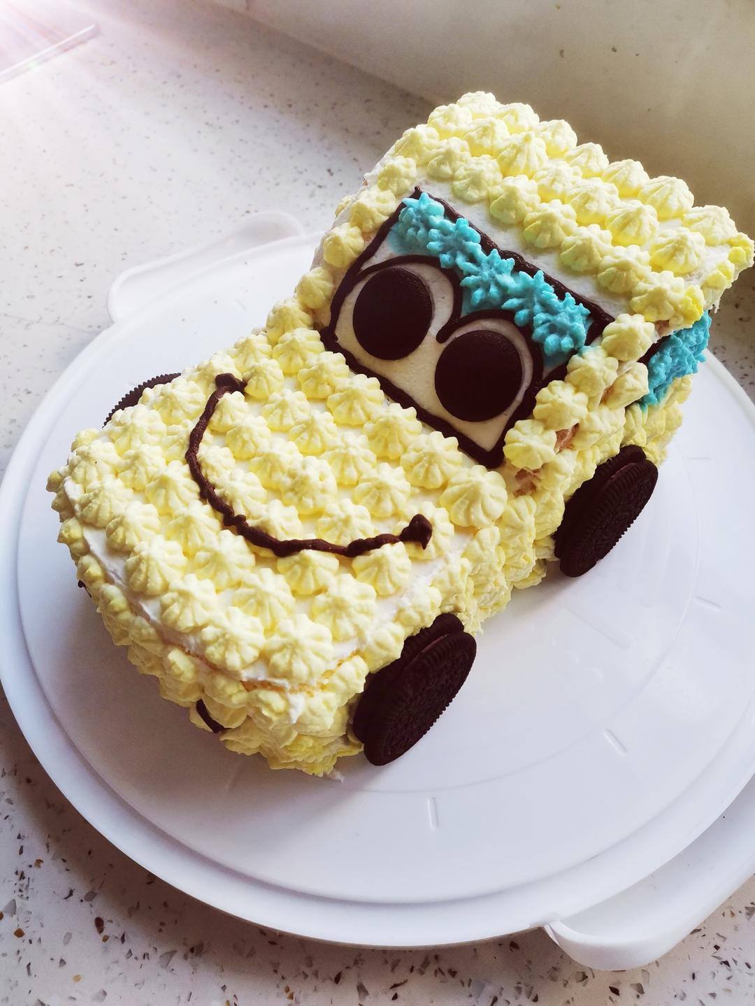 萌萌小汽车蛋糕