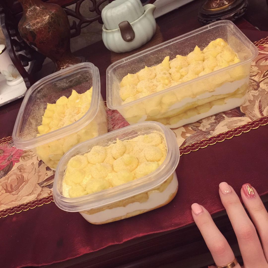 日式豆乳盒子蛋糕