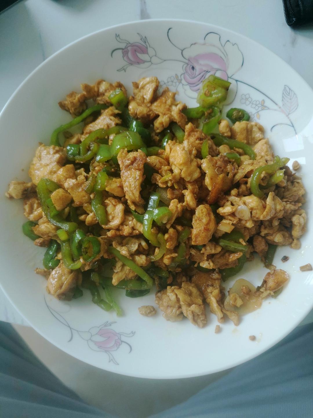 青椒炒蛋
