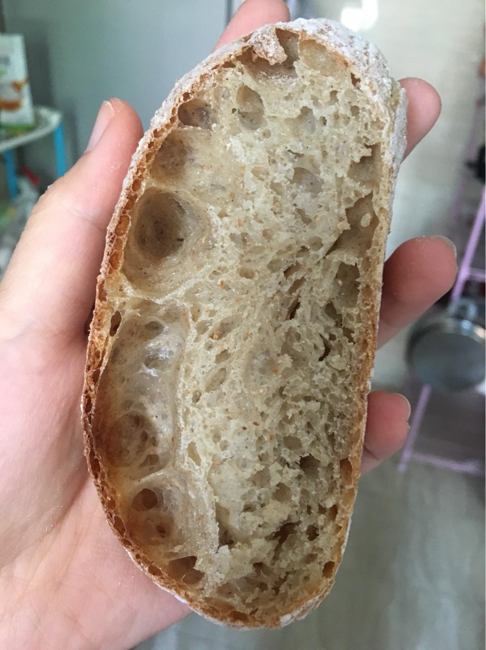 全麦乡村面包【曼达小馆】