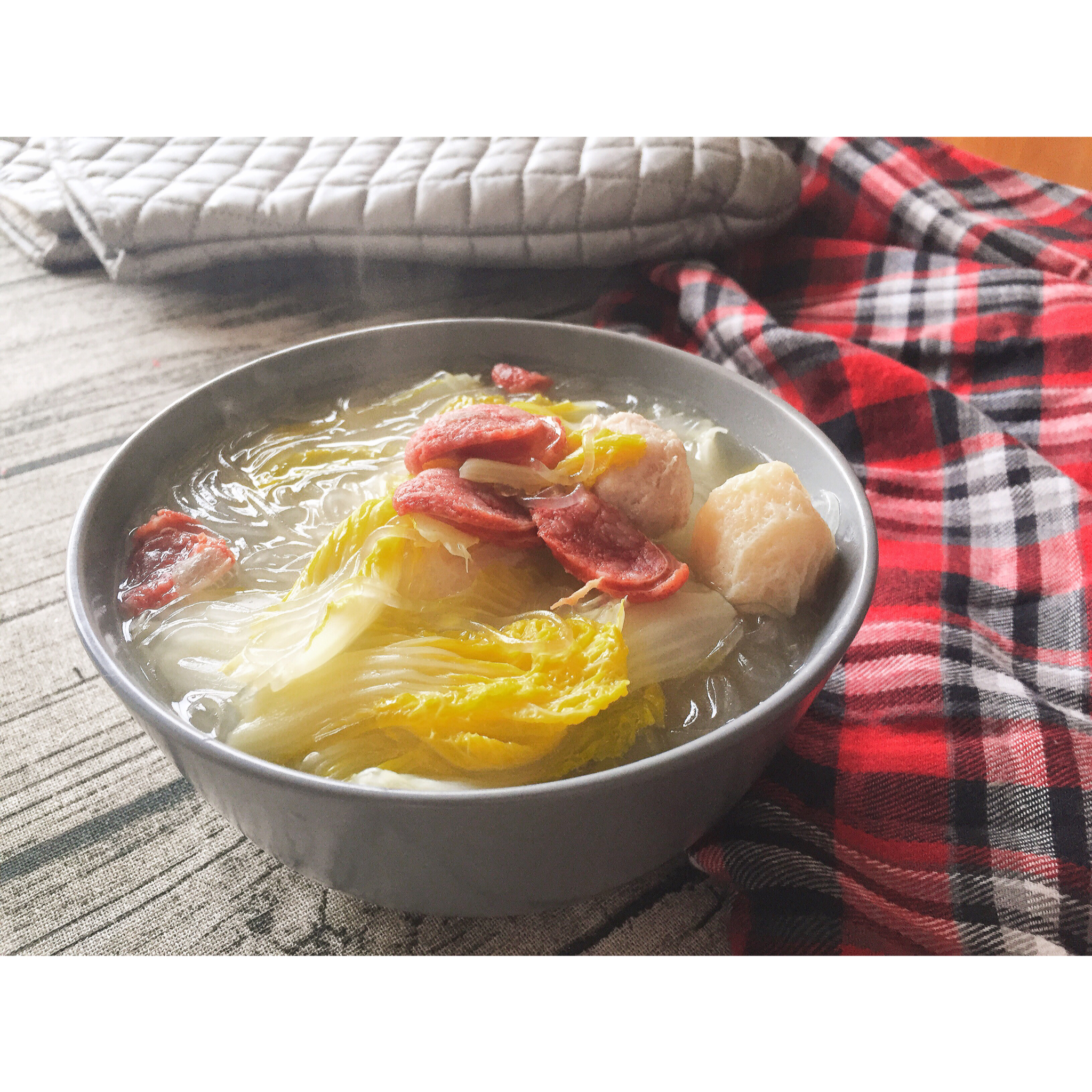 白菜粉丝汤