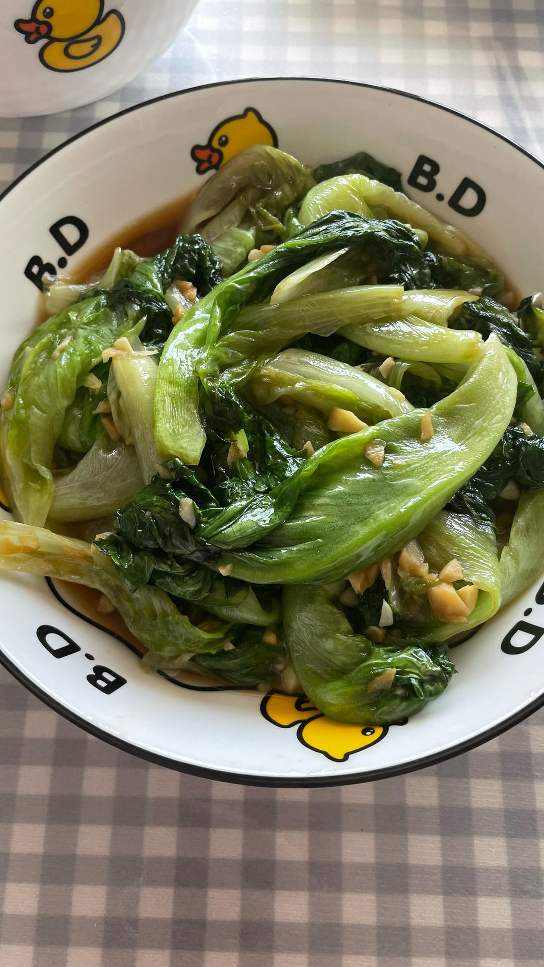 蒜蓉耗油清炒油麦菜，减脂快手菜，宝宝超爱，傻瓜步骤，屡试不爽，好吃且下饭，鲜香爽口！！