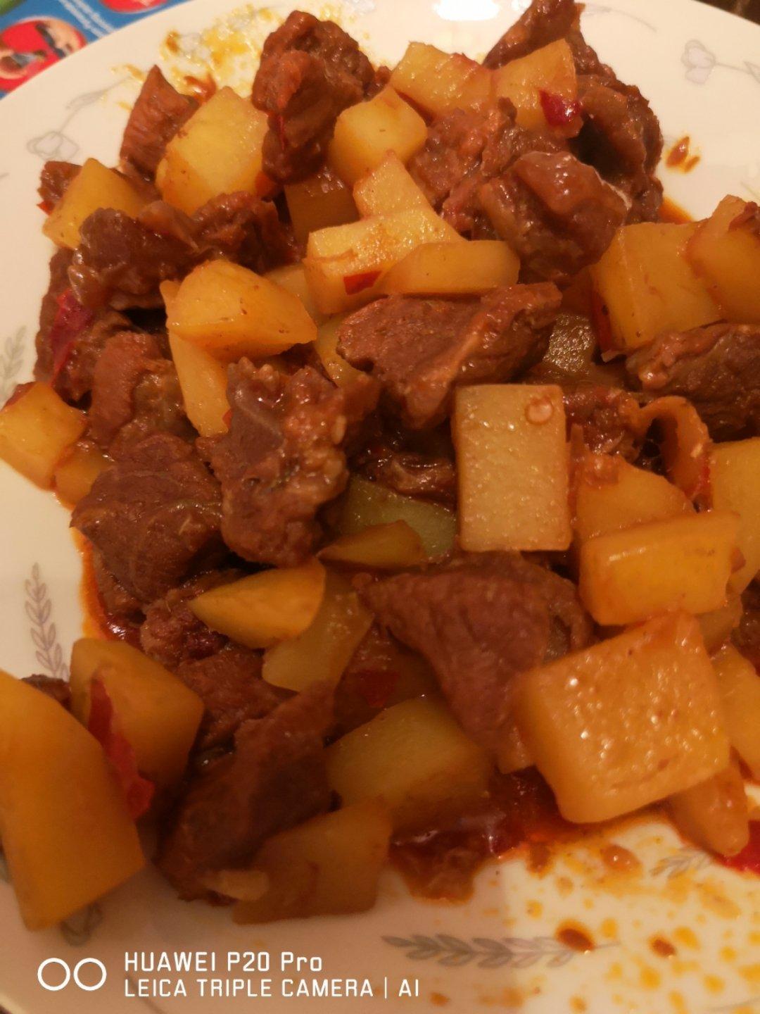 川味土豆烧牛肉