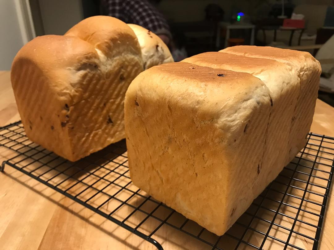 葡萄干吐司（超级拉丝一次性发酵）