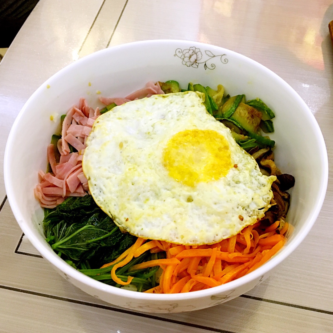 不用石锅的韩式拌饭