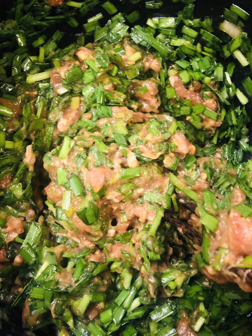 韭菜猪肉馅儿饺子