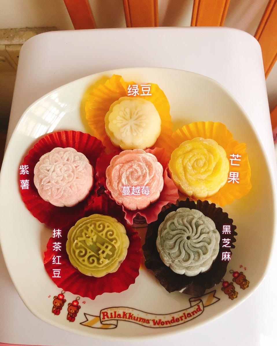 《Tinrry下午茶》冰皮月饼（奶黄馅）