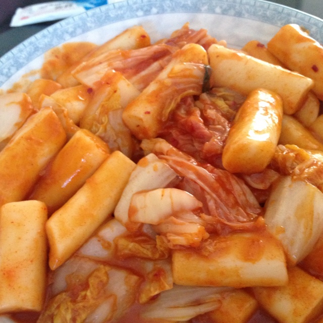 韩式辣炒年糕（or网红芝士套路之芝心年糕）