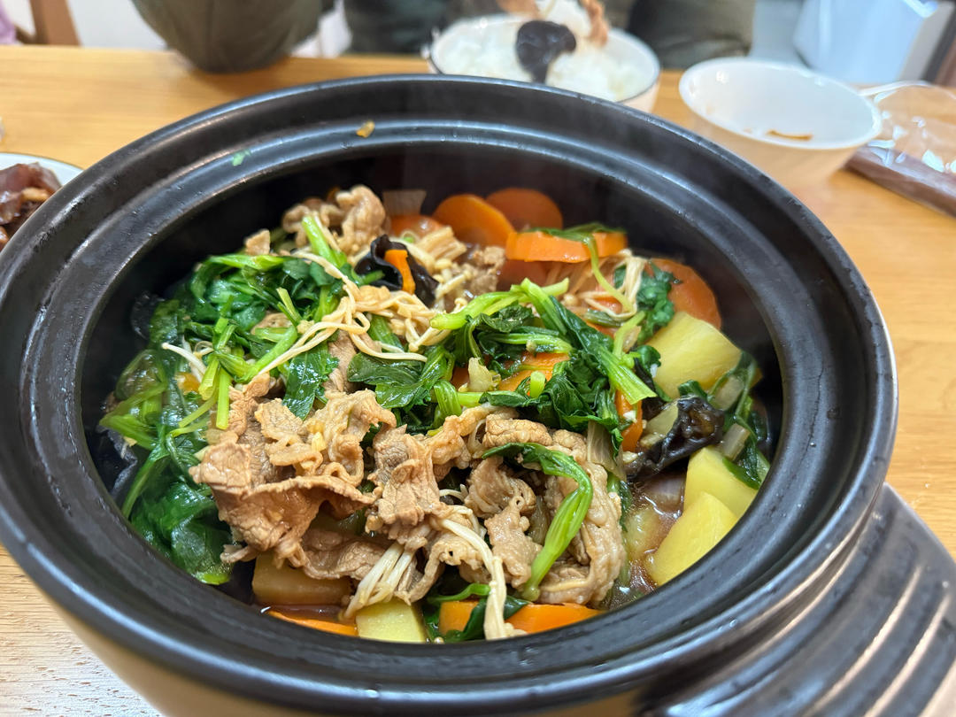 ㊙️好吃到爆！连汤汁都很下饭的土豆肥牛煲