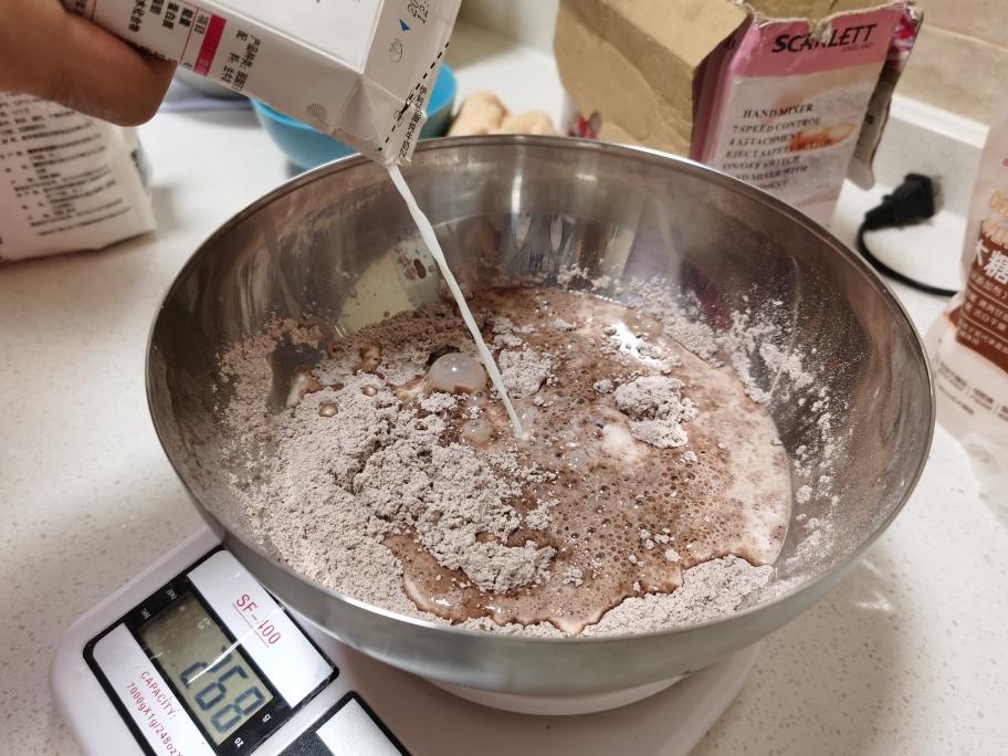 纯奶手撕吐司的做法 步骤1