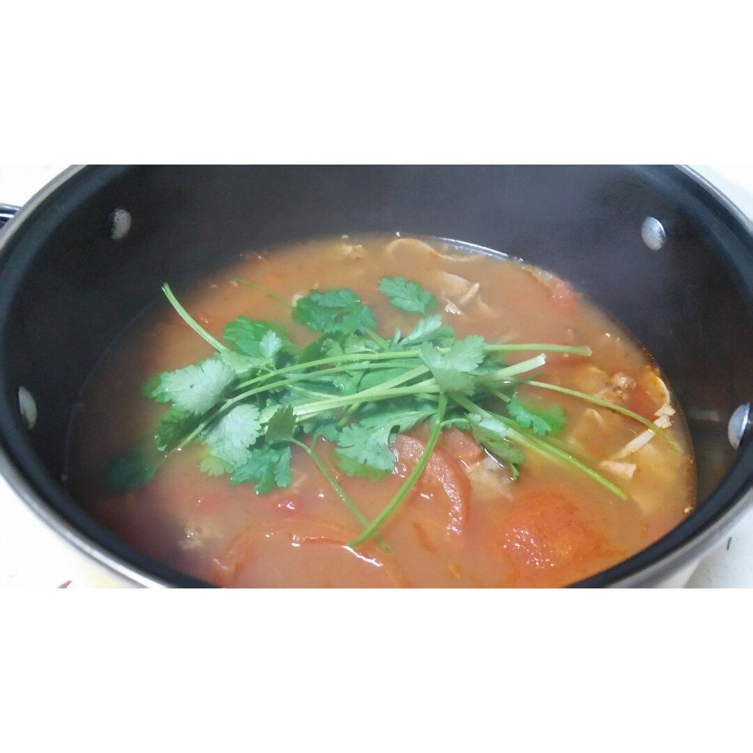 老丁的私房菜-番茄牛腩煲