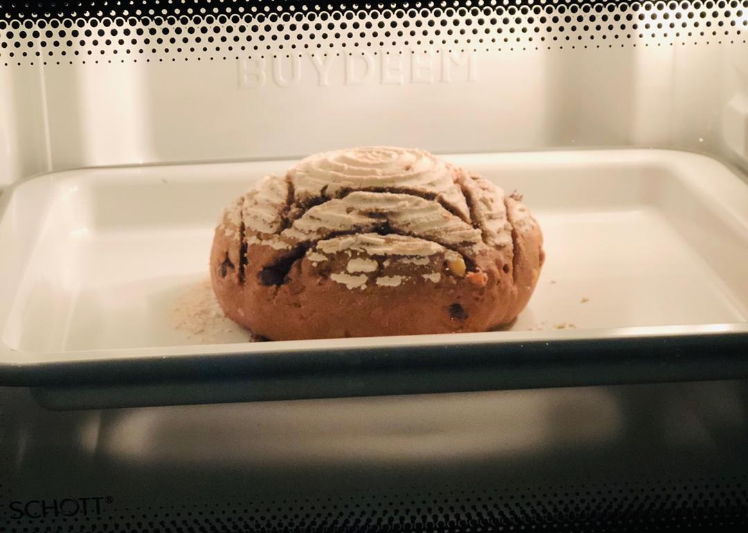 巧克力枫糖全麦软欧包