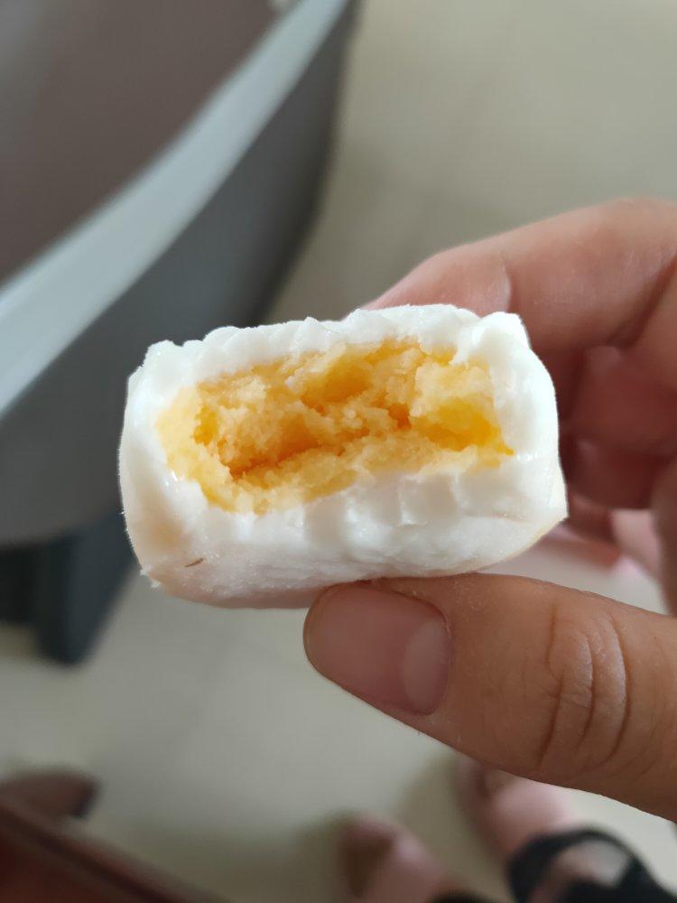 史上最简单包法的冰皮奶黄流心月饼（百分百成功）