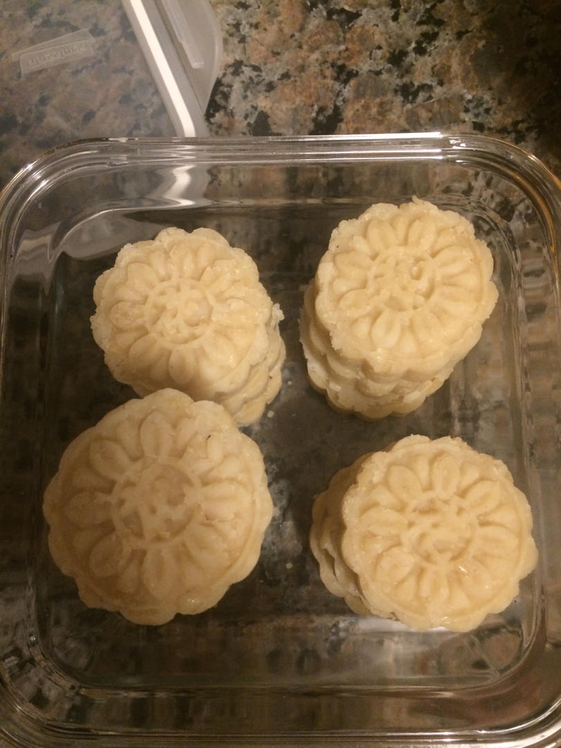 奶香绿豆糕（无豆腥味，超快手不麻烦）