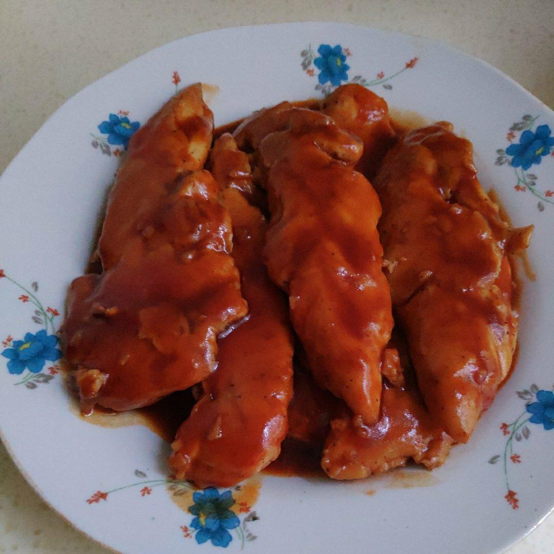 茄汁鸡小胸