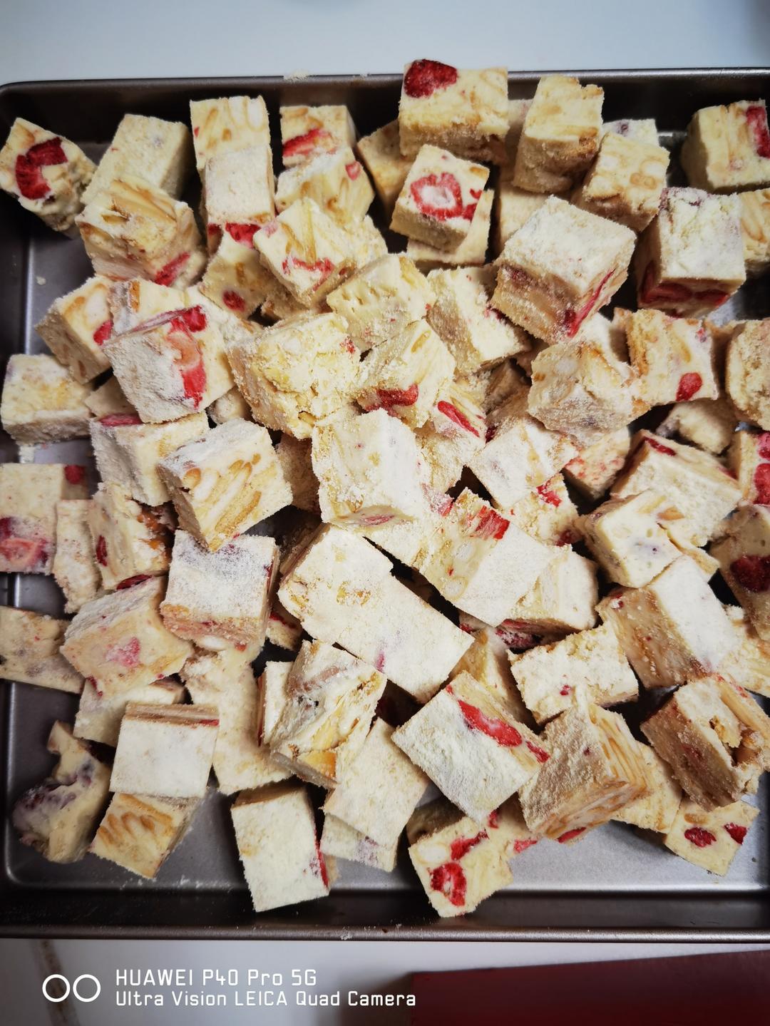 雪花酥（雪花饼，牛轧奶芙，奶酥）