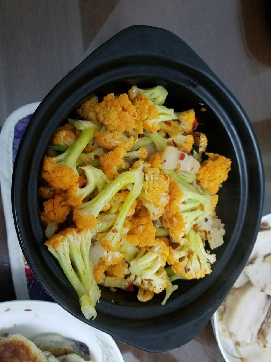 干锅花菜