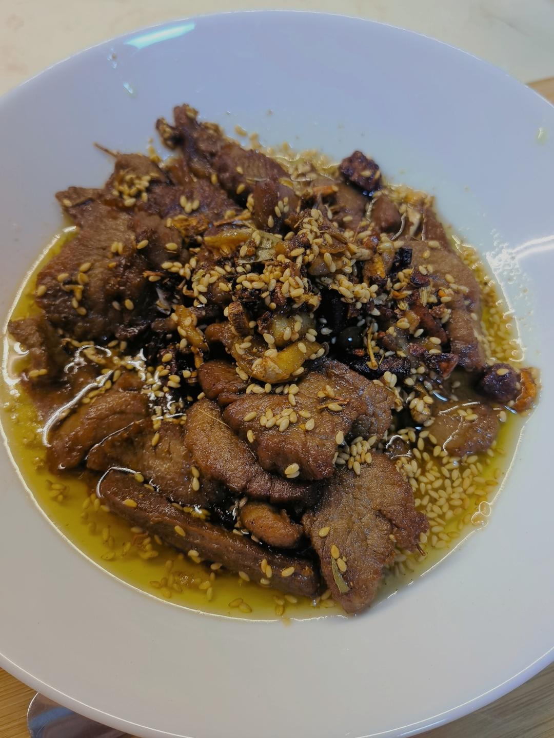 干香的常德麻辣牛肉