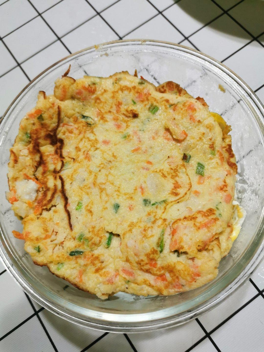 懒人早餐饼做法，我家一周吃三次，解馋又营养！