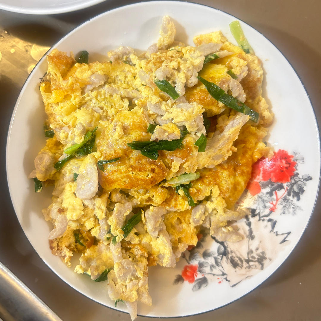 肉丝跑蛋