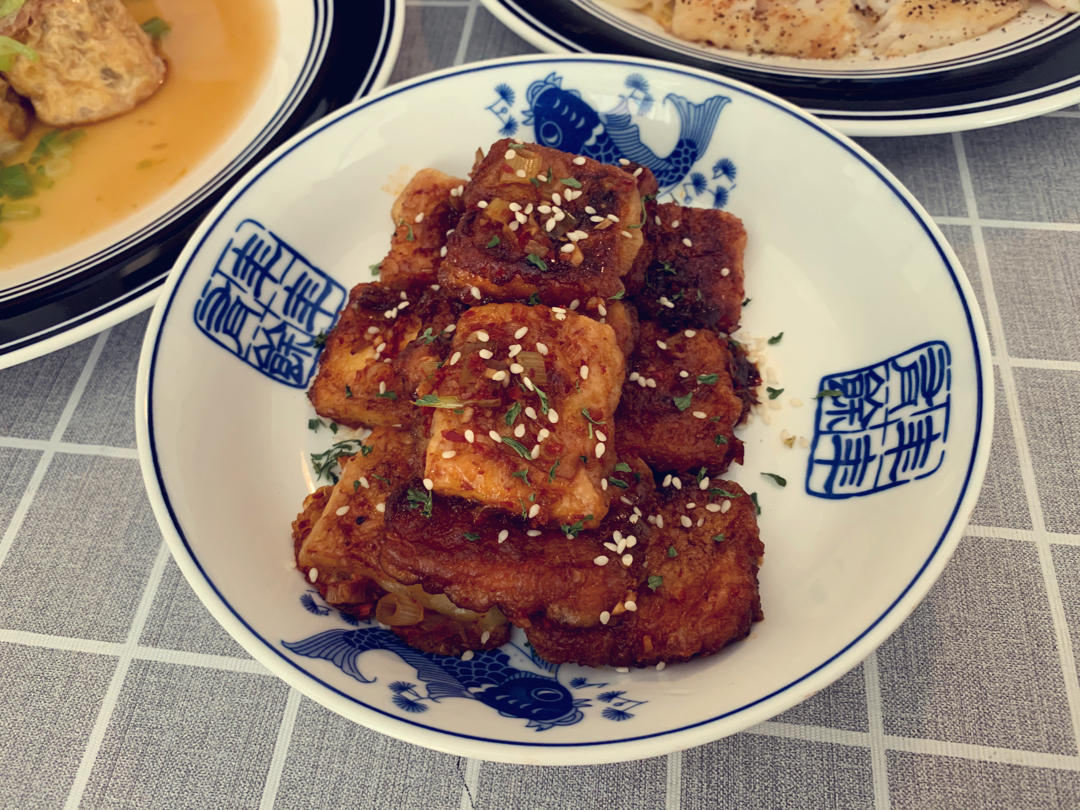 韩式煎豆腐 Side Dish Tofu