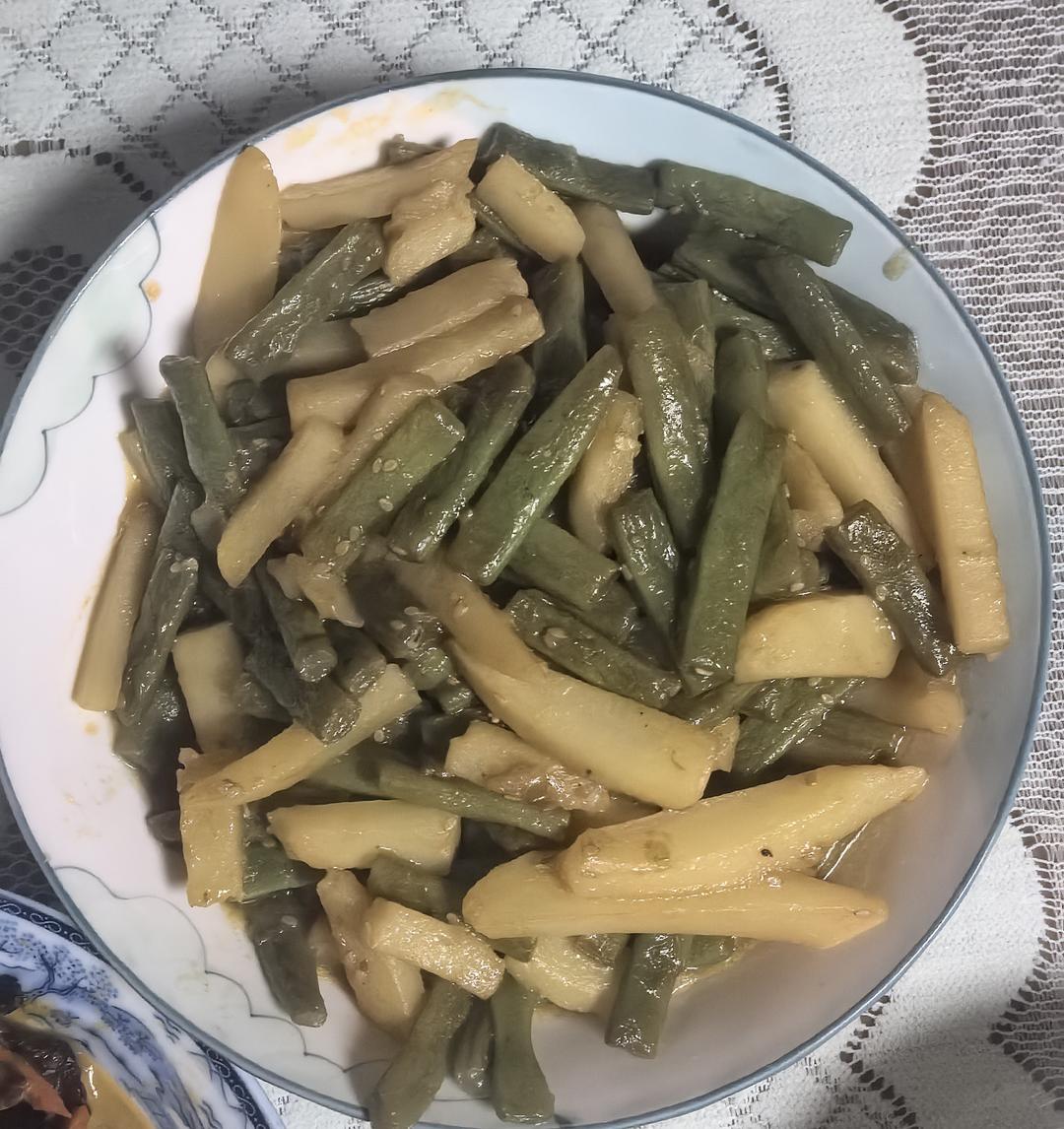 刀豆烧土豆（家常版）