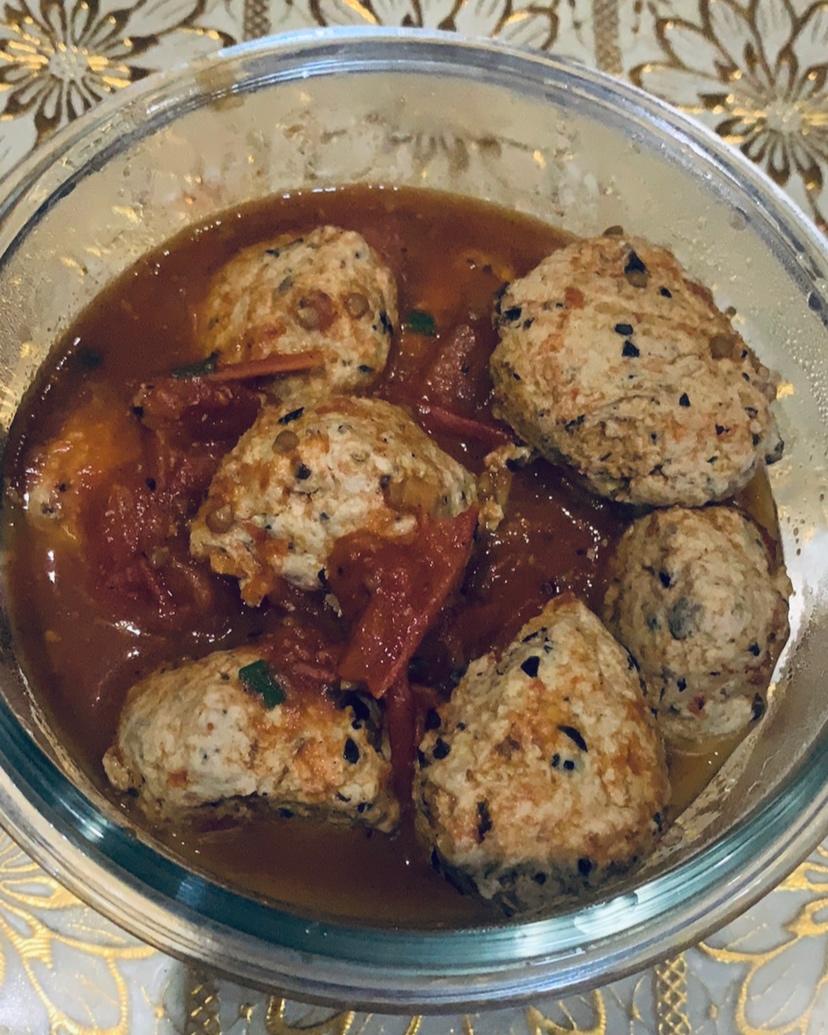 【番茄鸡肉丸】