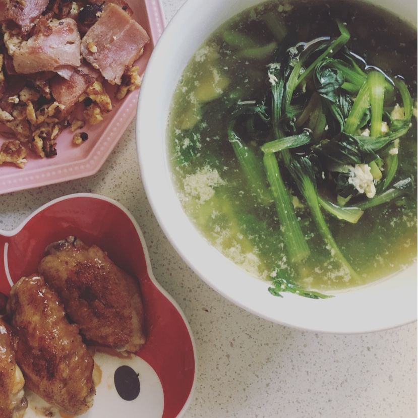 青菜蛋汤