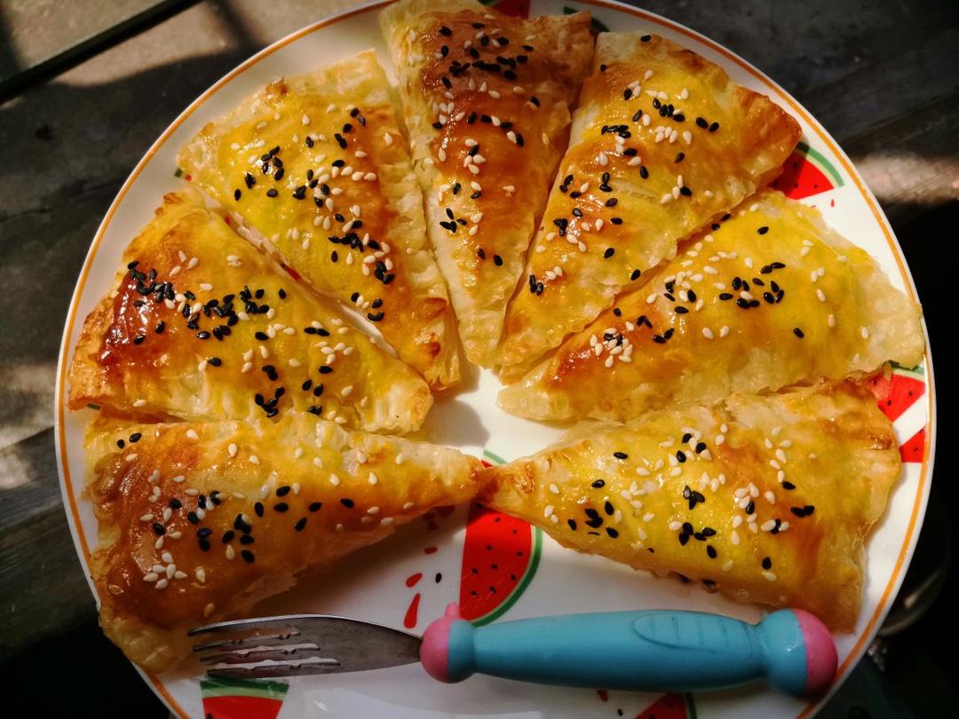 手抓饼版苹果派