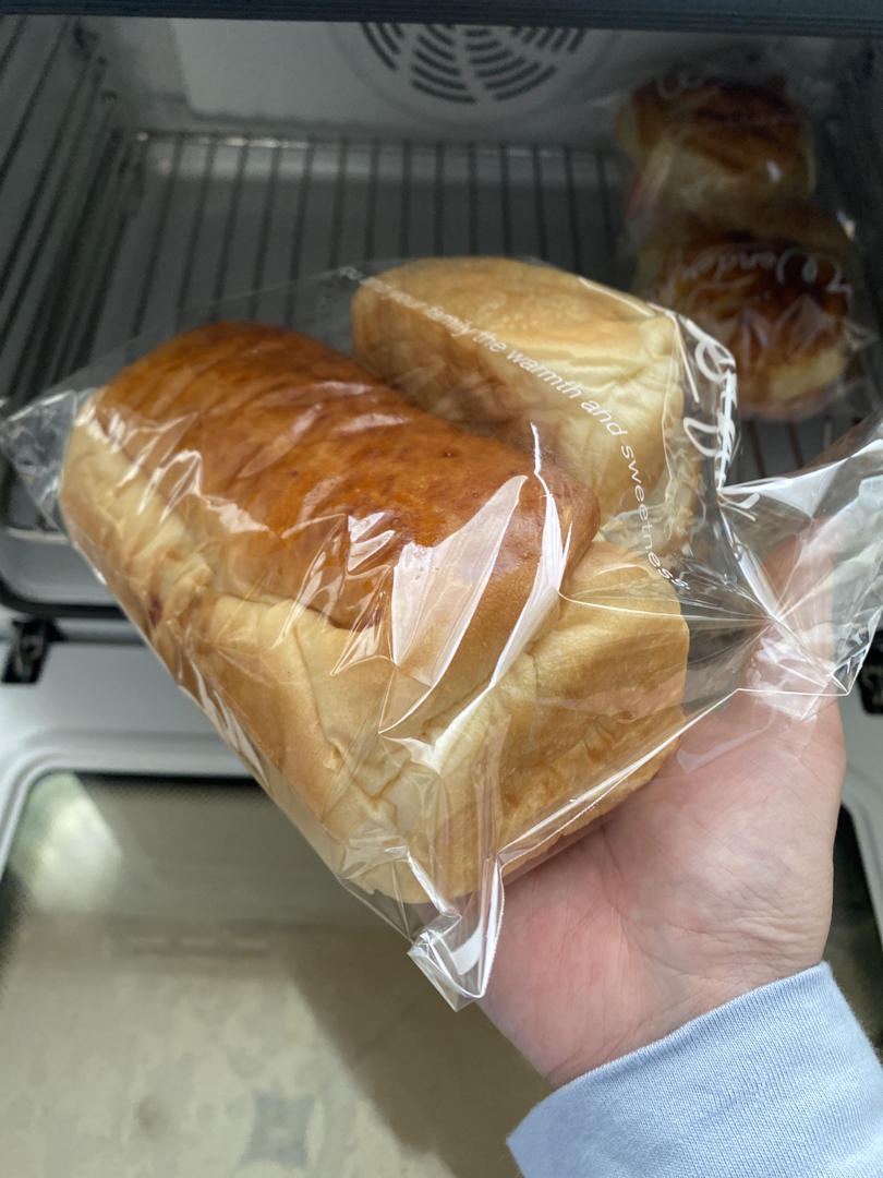 奶油蜜豆小吐司