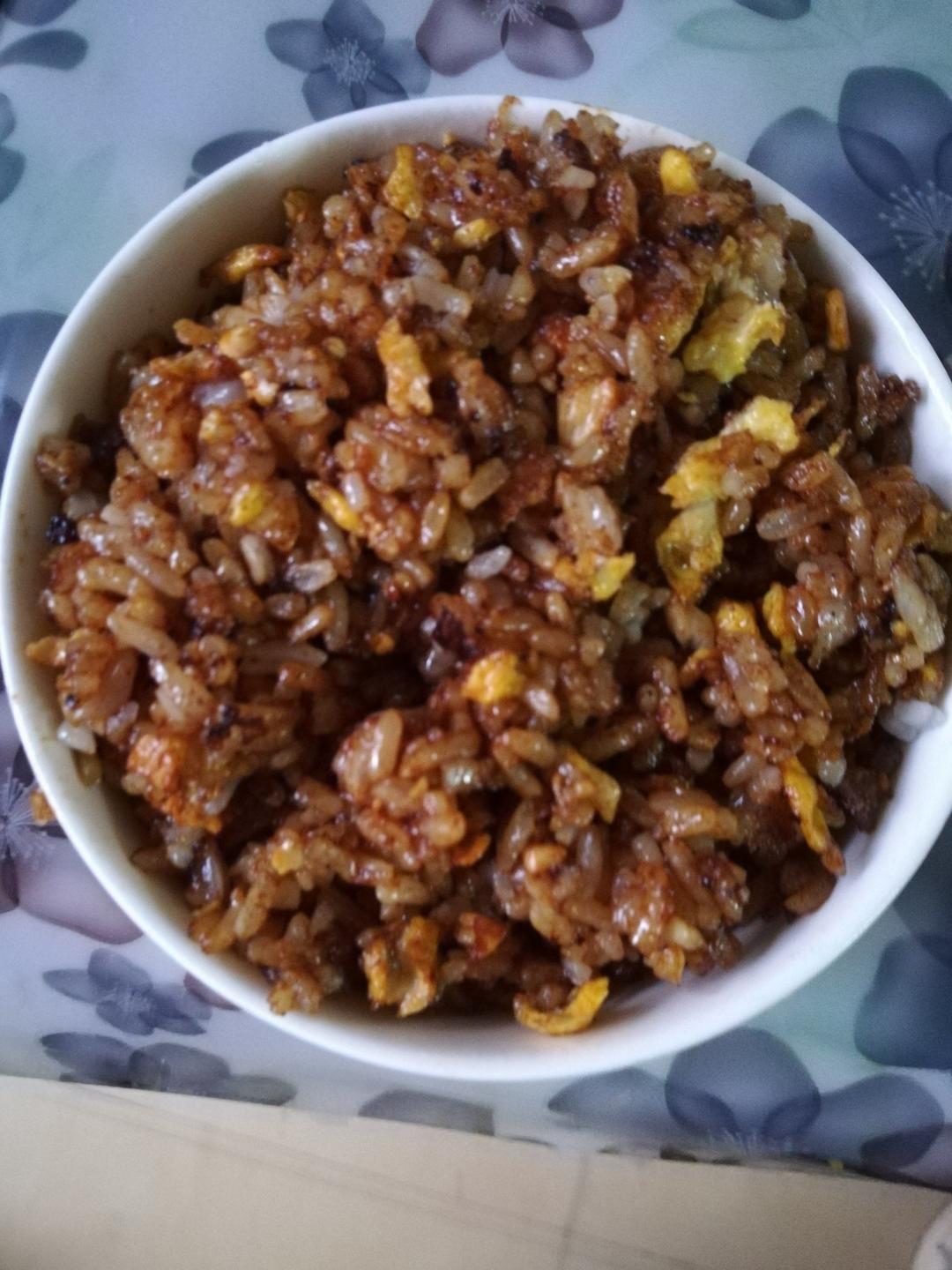 酱油炒饭(超级简单)