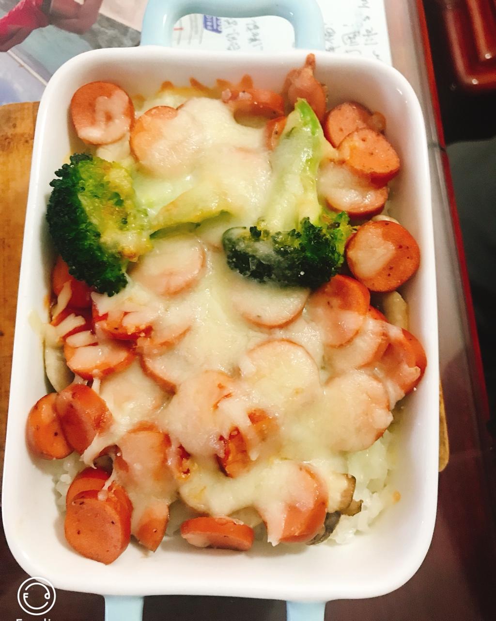 番茄鸡肉浓情焗饭【两人份】