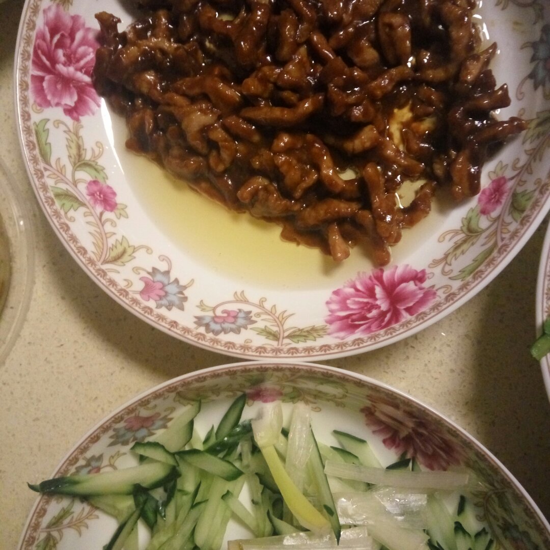 老丁的私房菜-京酱肉丝