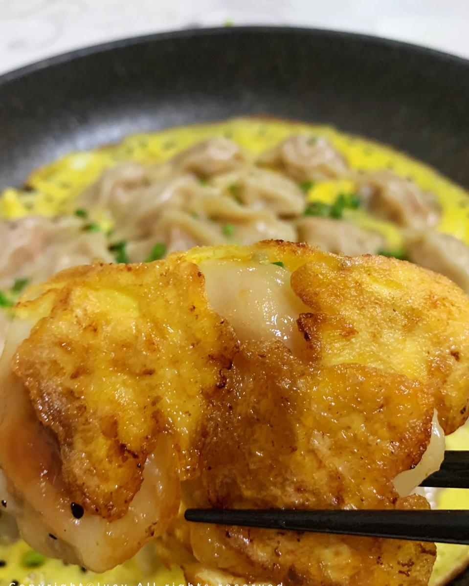 懒人快手抱蛋煎饺