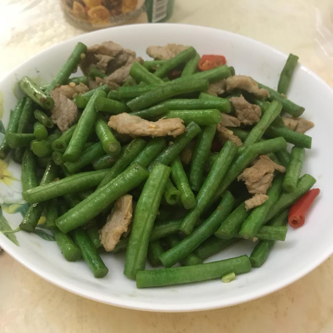 豇豆炒肉