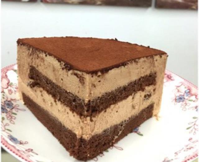 巧克力慕斯蛋糕（八寸）的做法