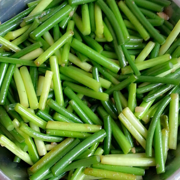 宸ccccccc做的素炒蒜苔