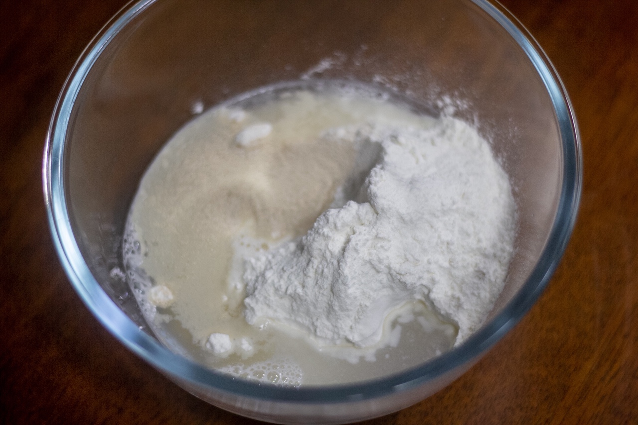 奶香芋泥松松小吐司🍞料多多💗层层手撕的做法 步骤2