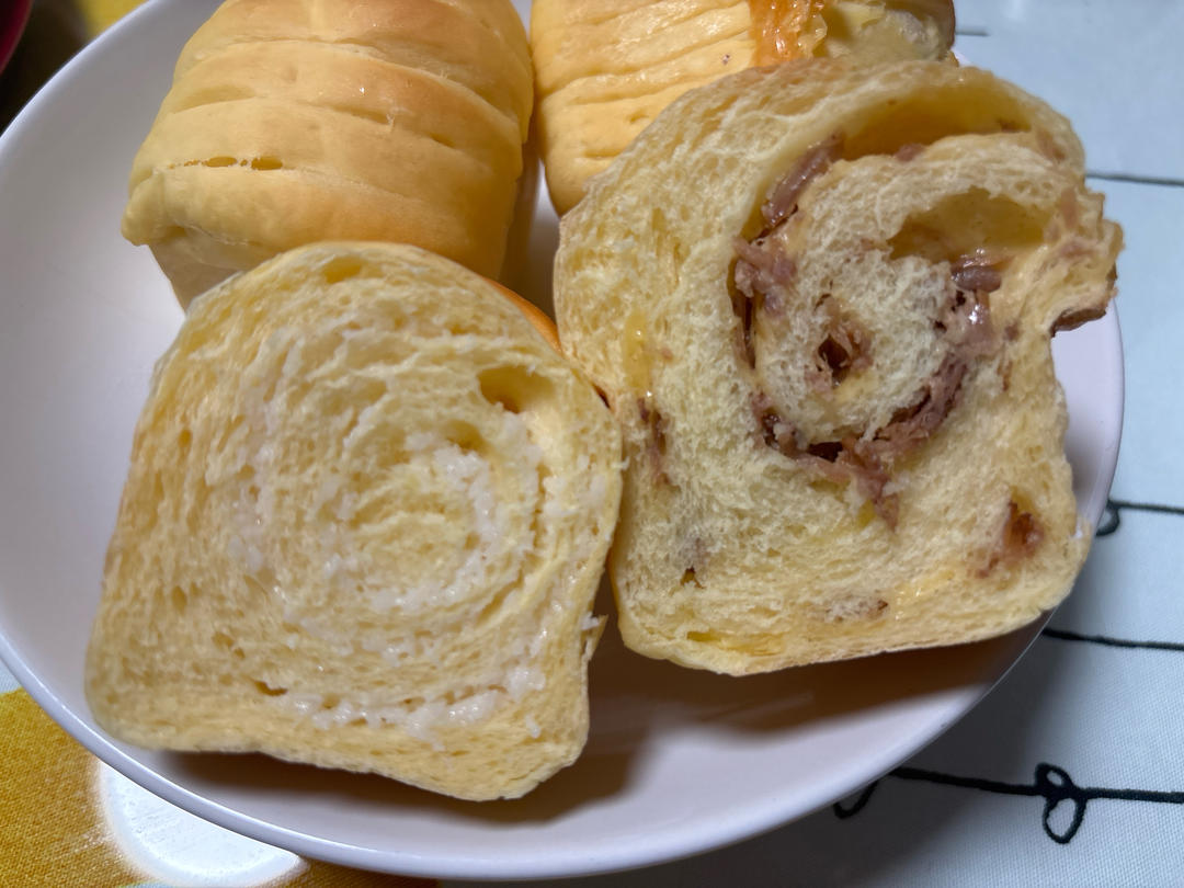 迷你豆沙吐司｜红豆面包｜一口一个