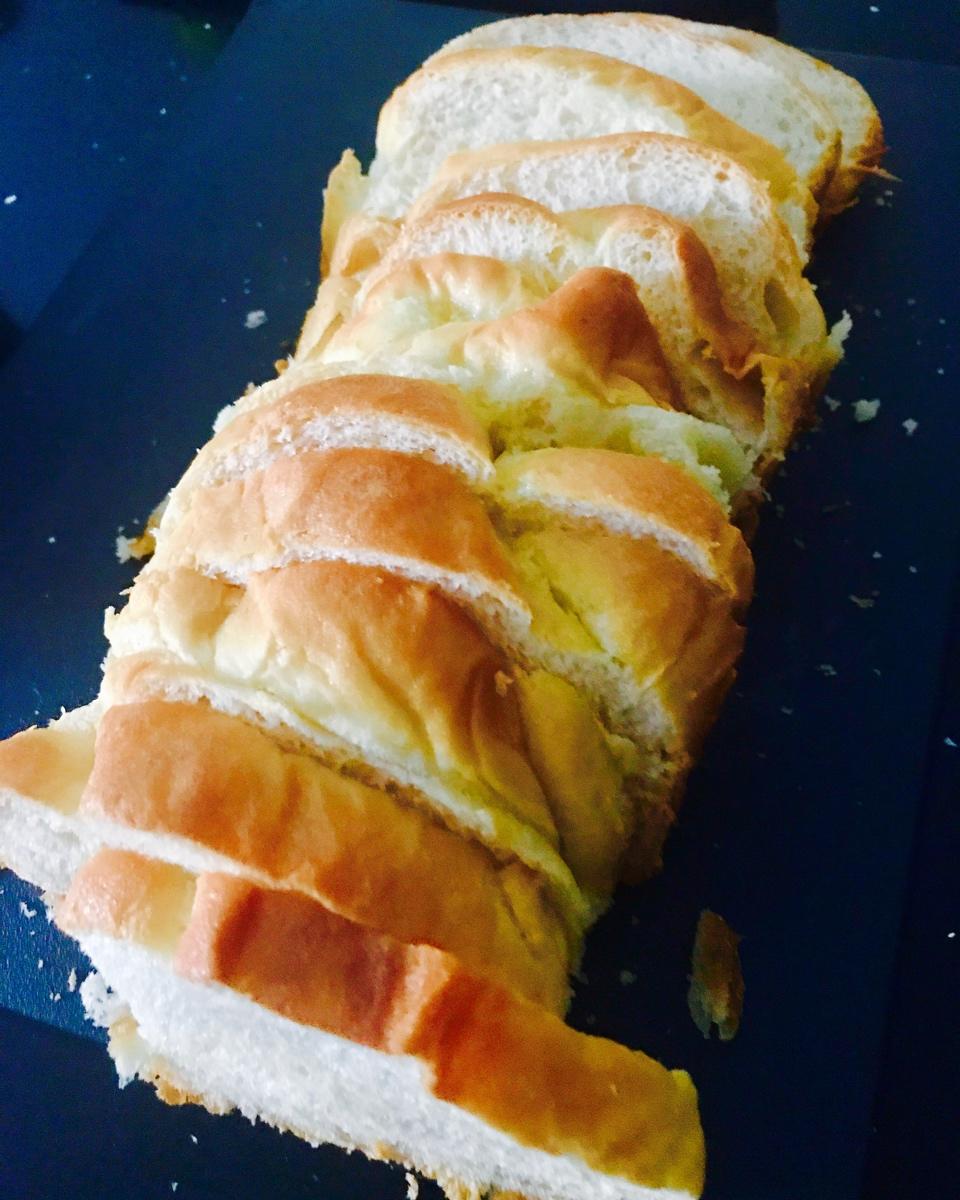 奶酥辫子面包（酸奶老面包）