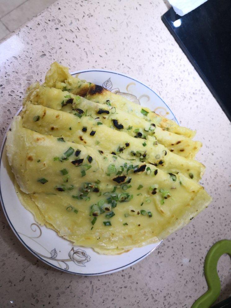 葱花鸡蛋饼