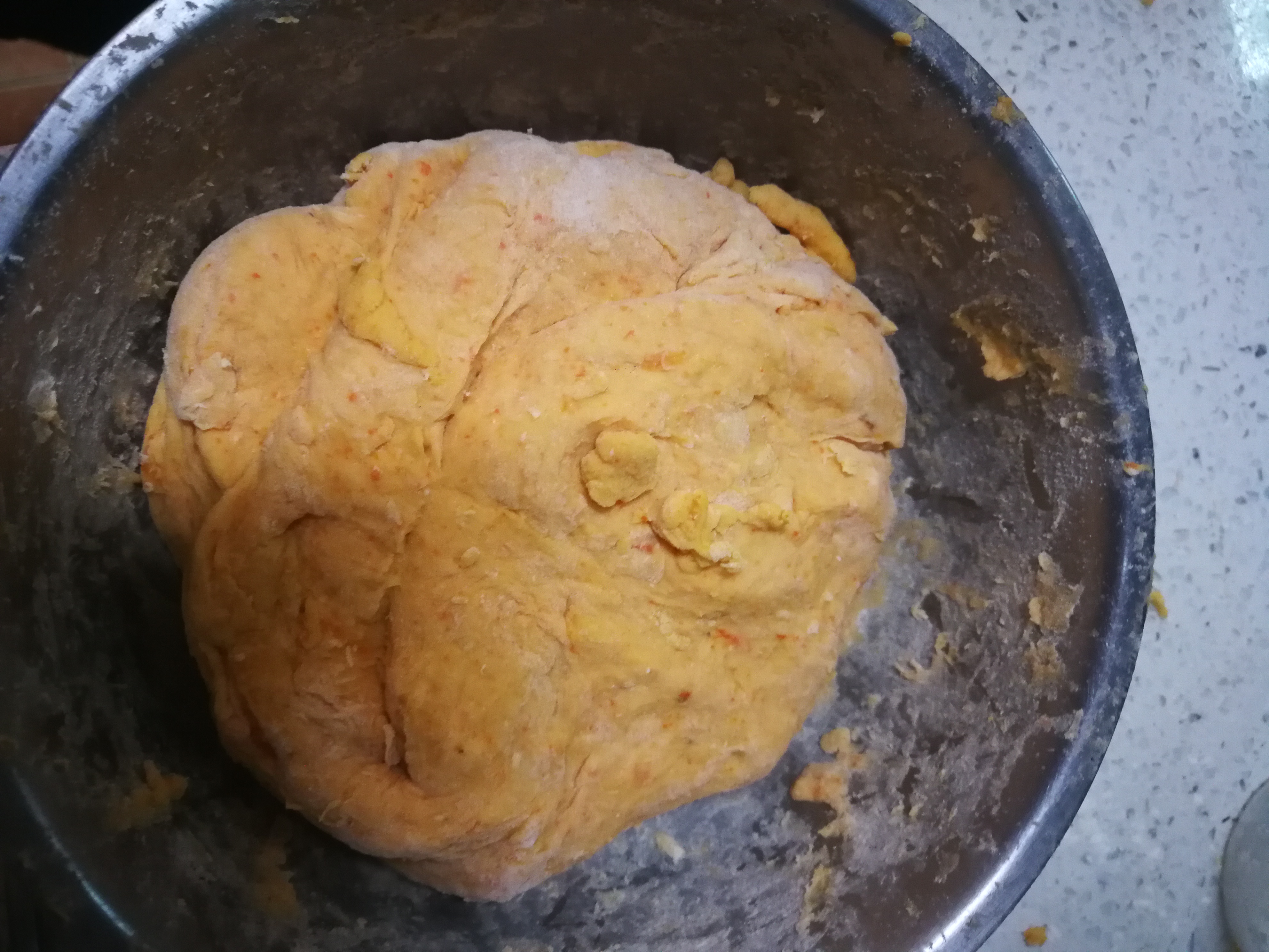 陕西美食——黄桂杮子饼的做法 步骤4
