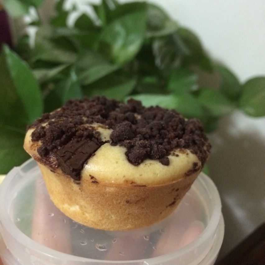 巧克力酥顶玛芬蛋糕 Choc Chip Muffins